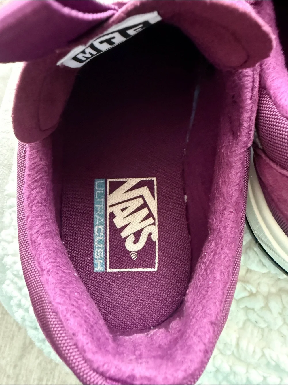 Vans Ultrarange Cold Weather Ultra Cushion Shoes Purple Men's 9.5
